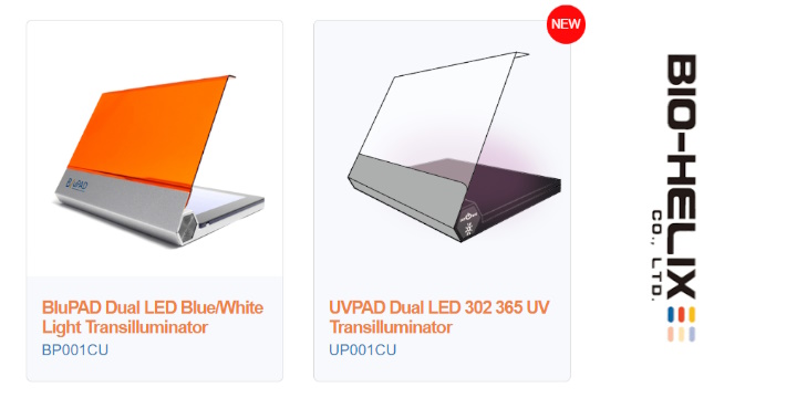 TRANSILLUMINATORI BLUPAD E UVPAD, SCONTI FINO AL 45%